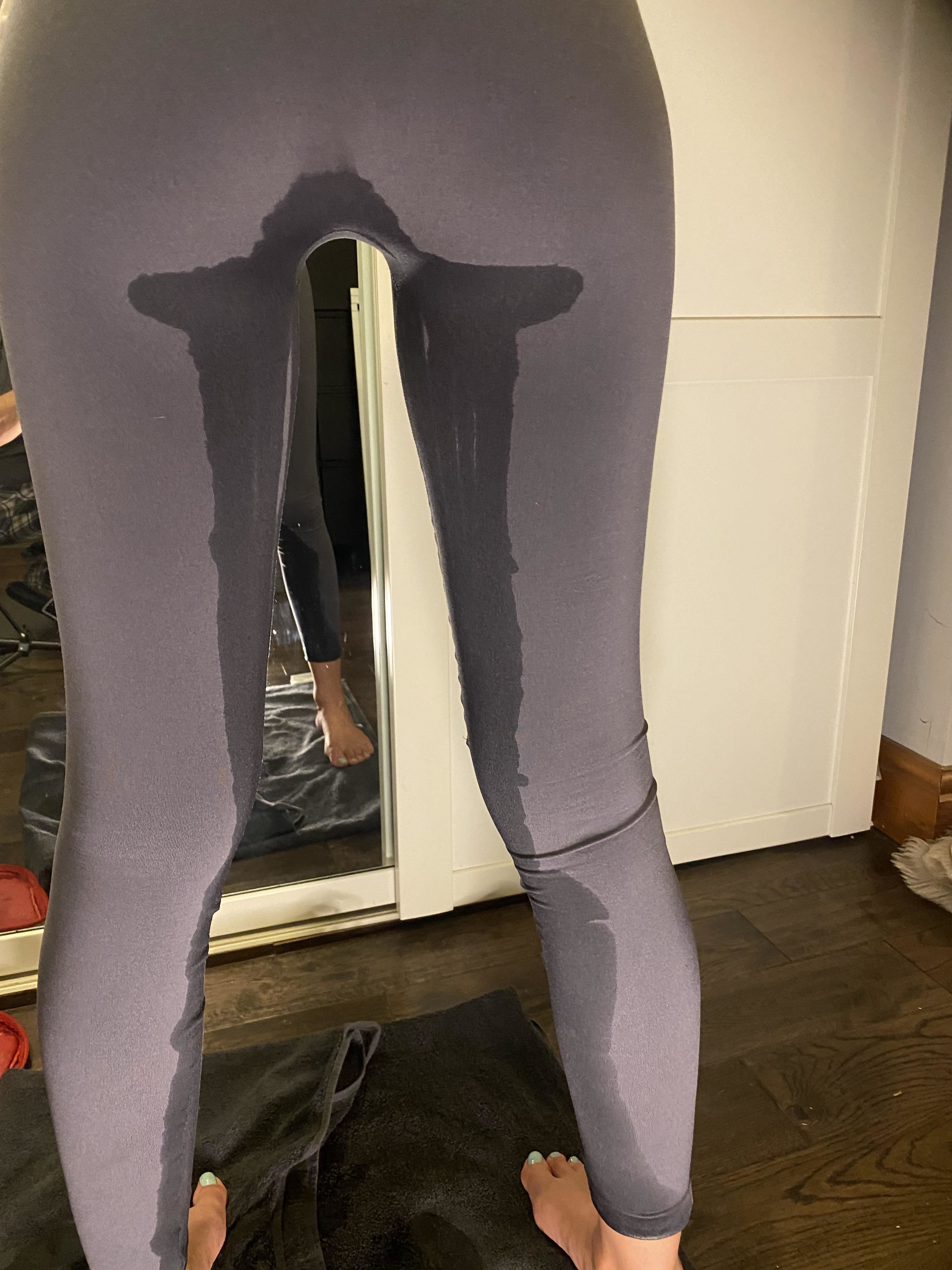 She loves to wet her yoga pants OC F image